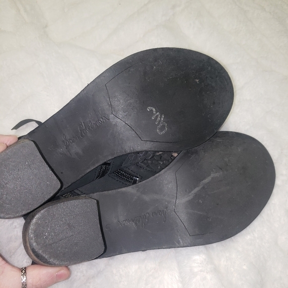 🧡Sam edelman leather woven ankle booties - Picture 3 of 7